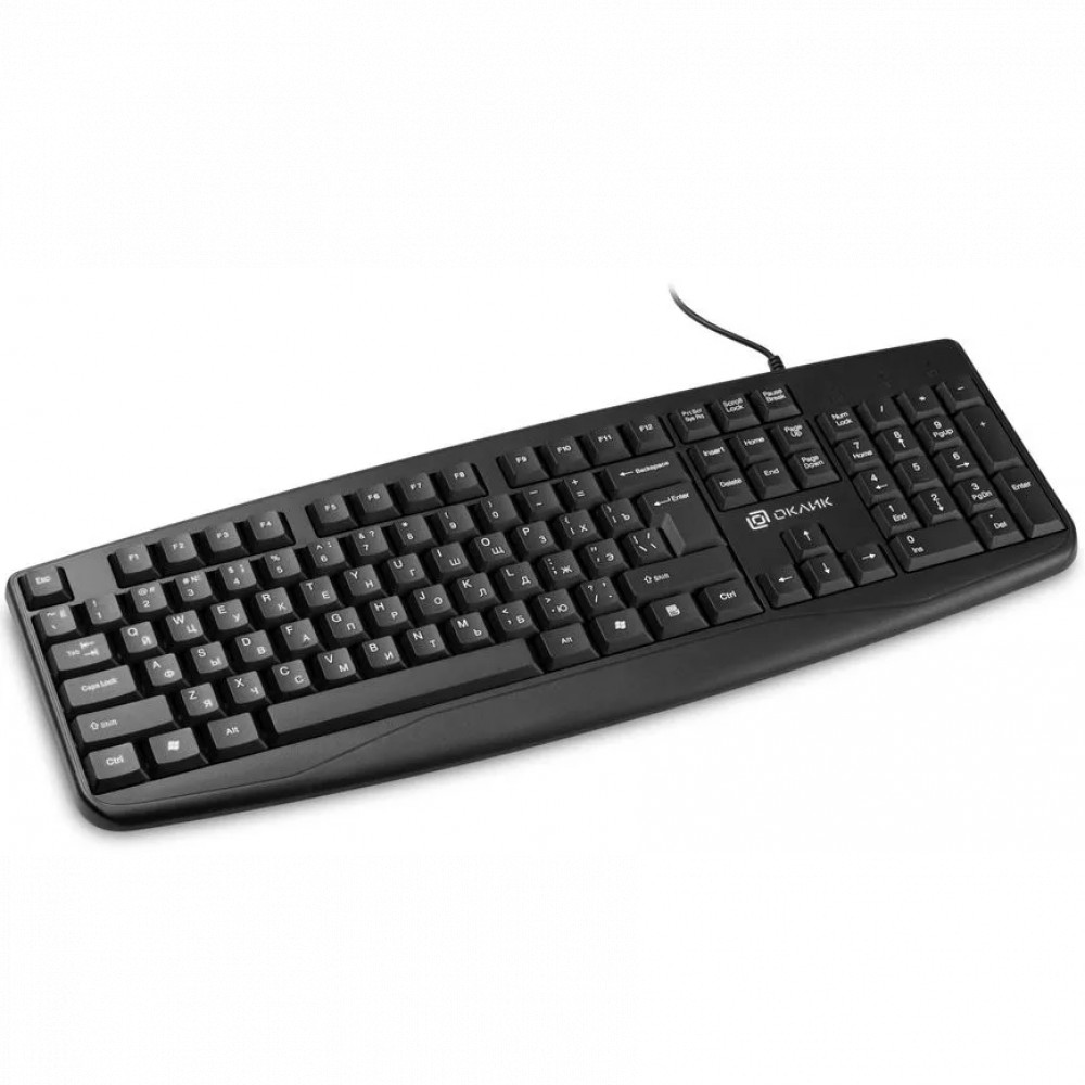 Клавиатура Oklick 105M 1678092 Проводная, USB - миниатюра 5