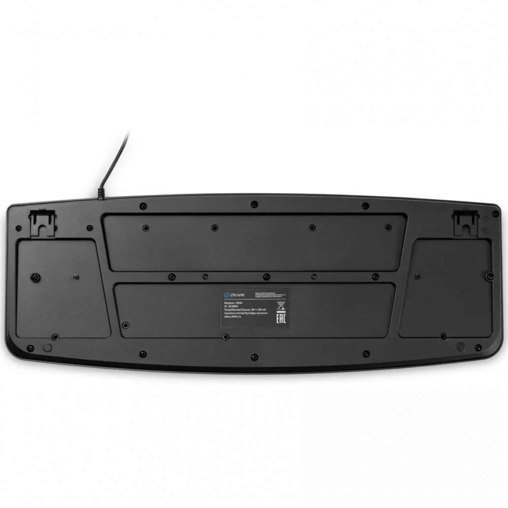Клавиатура Oklick 105M 1678092 Проводная, USB - миниатюра 6