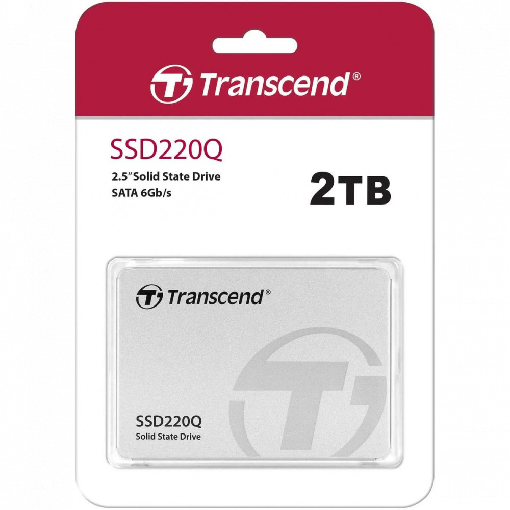 Жесткий диск Transcend SSD220Q TS2TSSD220Q SSD (твердотельные), 2 ТБ, 2.5 дюйма, SATA - миниатюра 10
