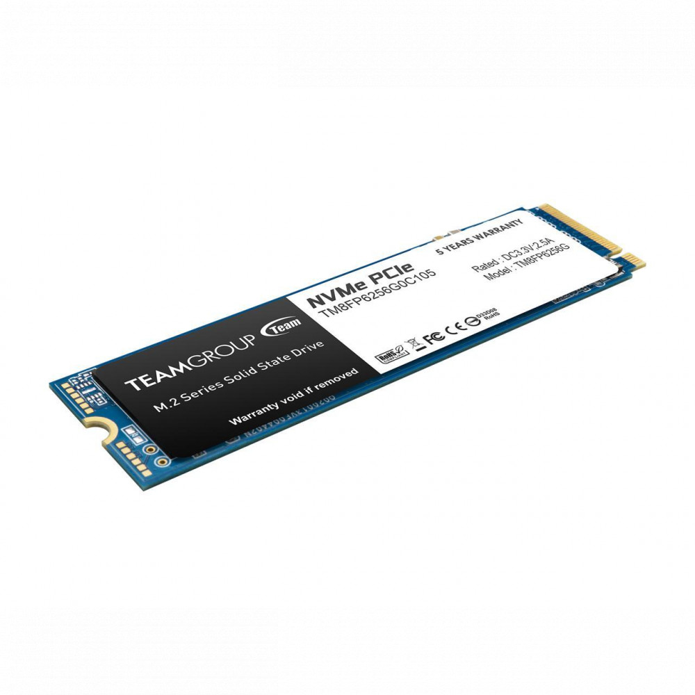 Жесткий диск Team Group MP33 TM8FP6256G0C101 SSD (твердотельные), 256 ГБ, M.2, PCIe - миниатюра 6
