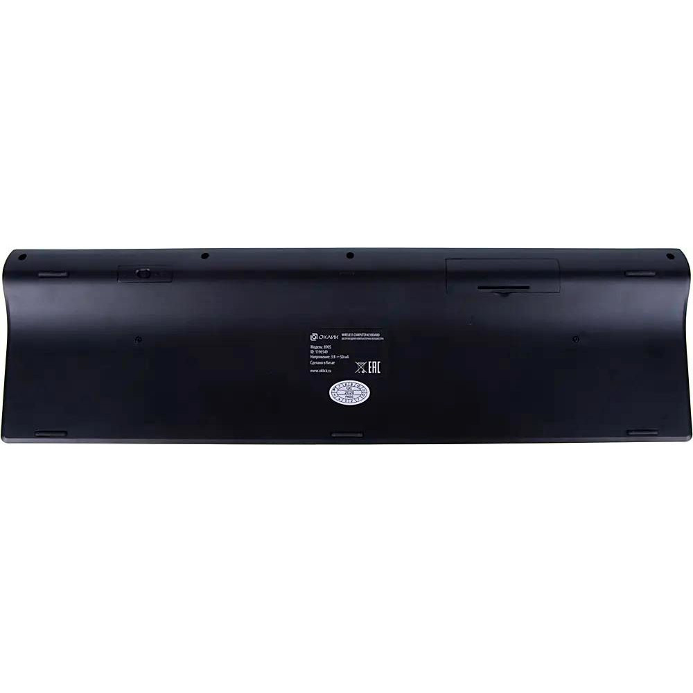Клавиатура Oklick 890S 1784239 Беспроводная, USB - миниатюра 6