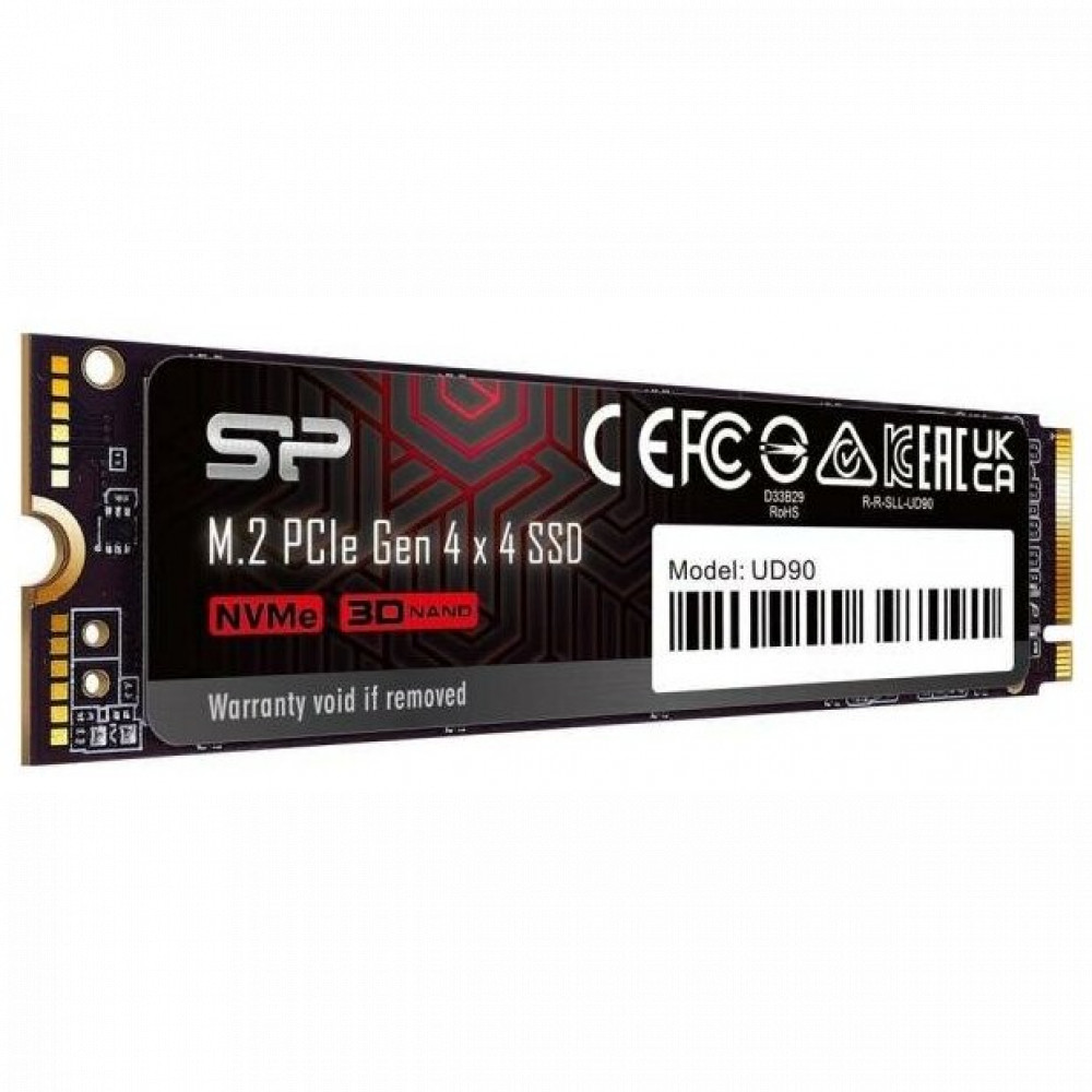 Жесткий диск Silicon Power UD90 SP01KGBP44UD9005 SSD (твердотельные), 1 ТБ, M.2, PCIe - миниатюра 5