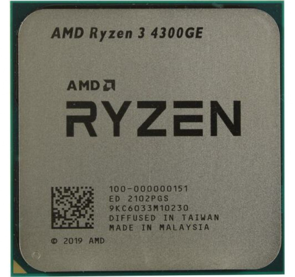 Процессор AMD Ryzen 3 4300GE EM7010JCY23JBD Ryzen 3 - миниатюра 2