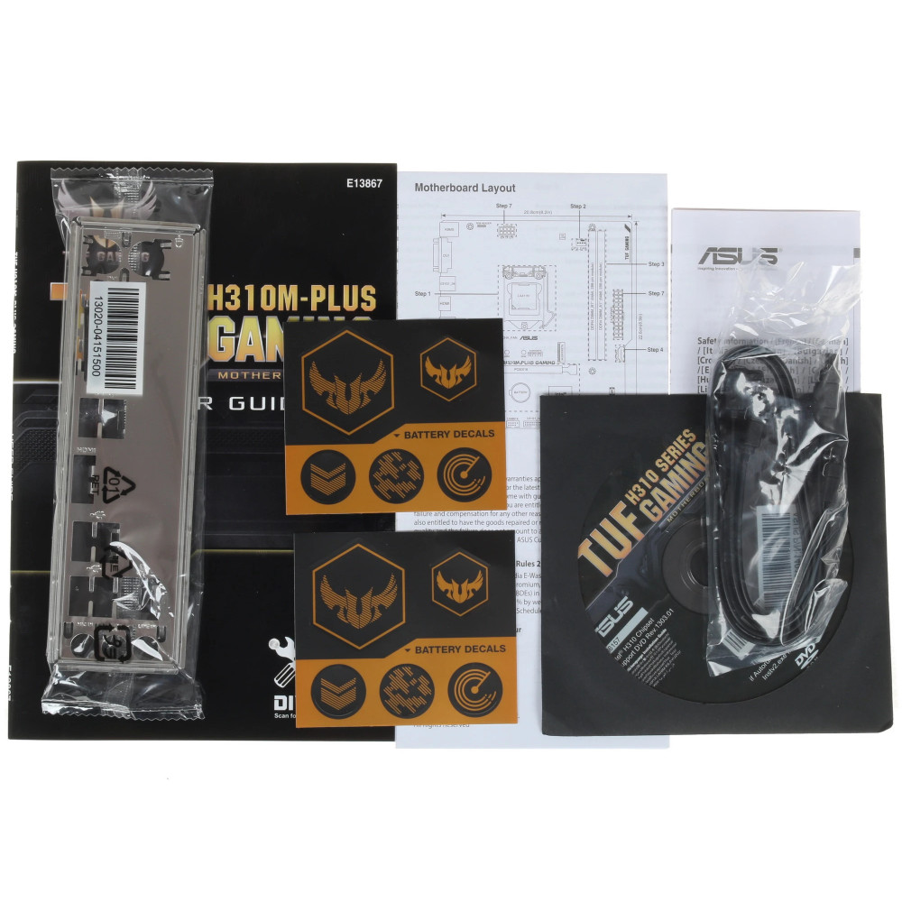 Материнская плата Asus TUF H310M-PLUS GAMING Micro-ATX, LGA 1151 - миниатюра 15