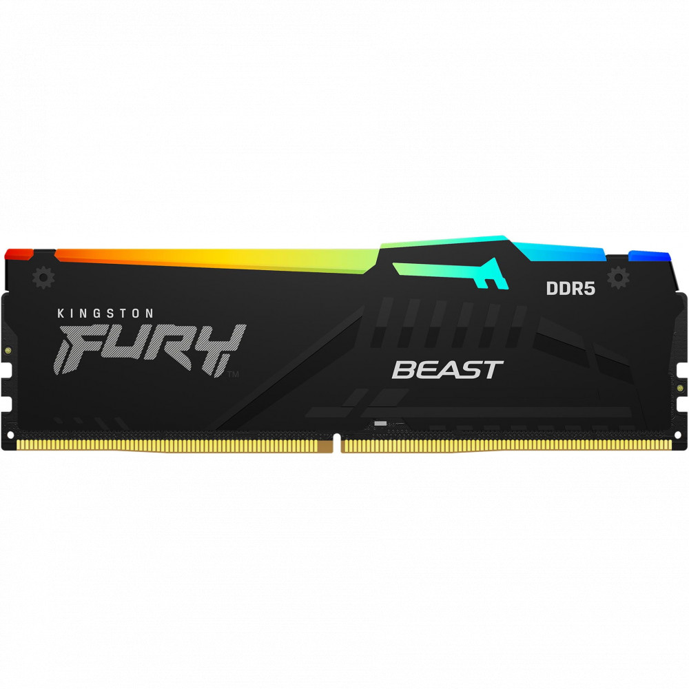 ОЗУ Kingston FURY Beast RGB 32 ГБ KF556C40BBA-32 DIMM, DDR5, 32 Гб, 5600 МГц - миниатюра 4