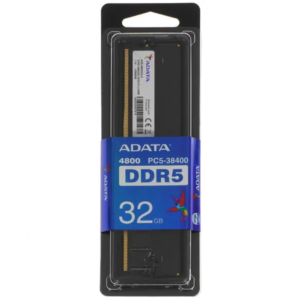 ОЗУ ADATA AD5U480032G-S DIMM, DDR5, 32 Гб, 4800 МГц - миниатюра 6