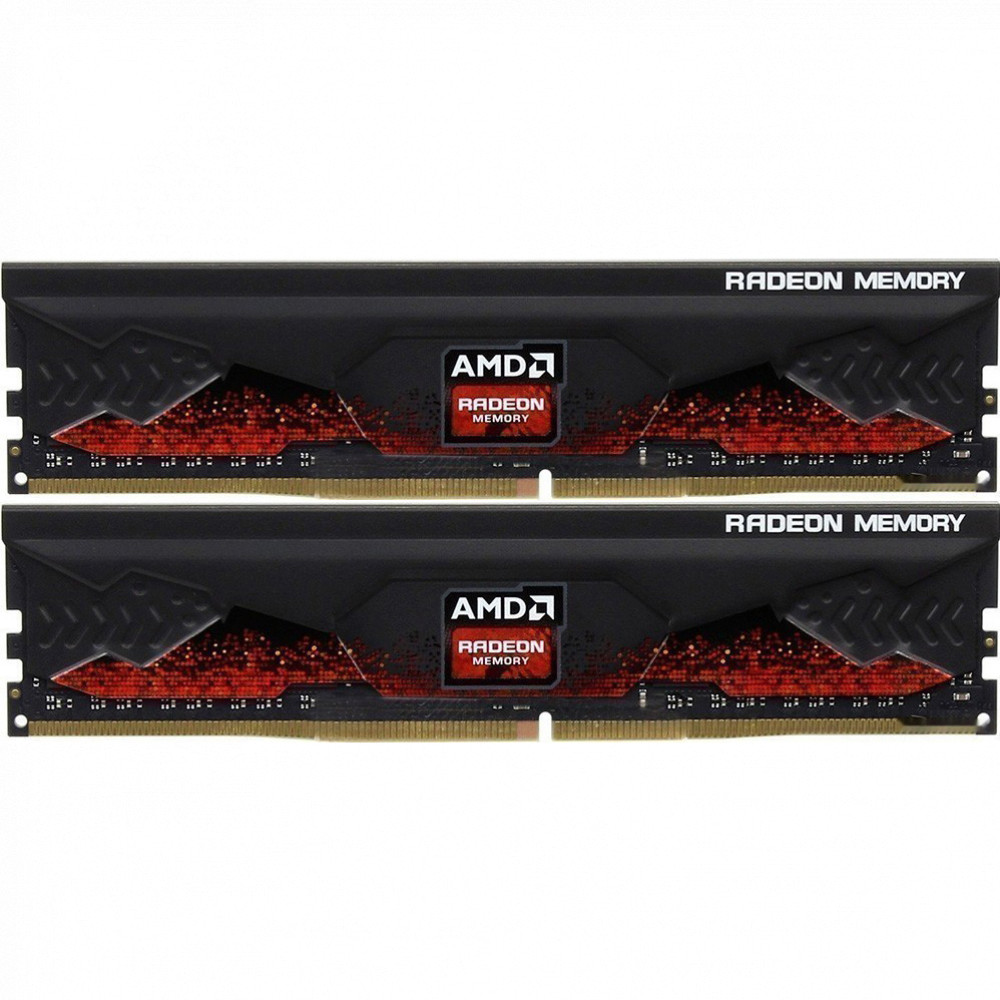 ОЗУ AMD R9 Gamers Series Black Gaming Memory R9S464G3206U2K DIMM, DDR4, 64 Гб (2 х 32 Гб), 3200 МГц - миниатюра 2