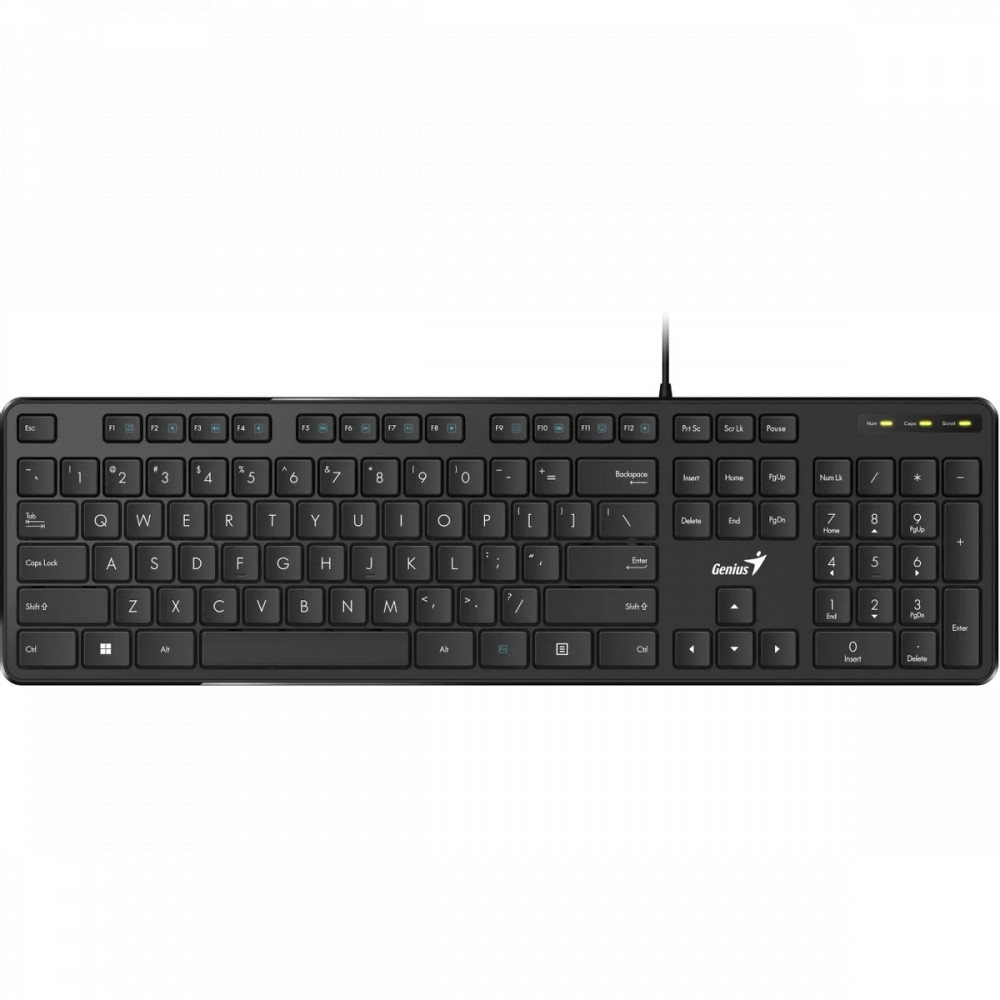 Клавиатура EnGenius SlimStar M200 31310019402 Проводная, USB - миниатюра 3