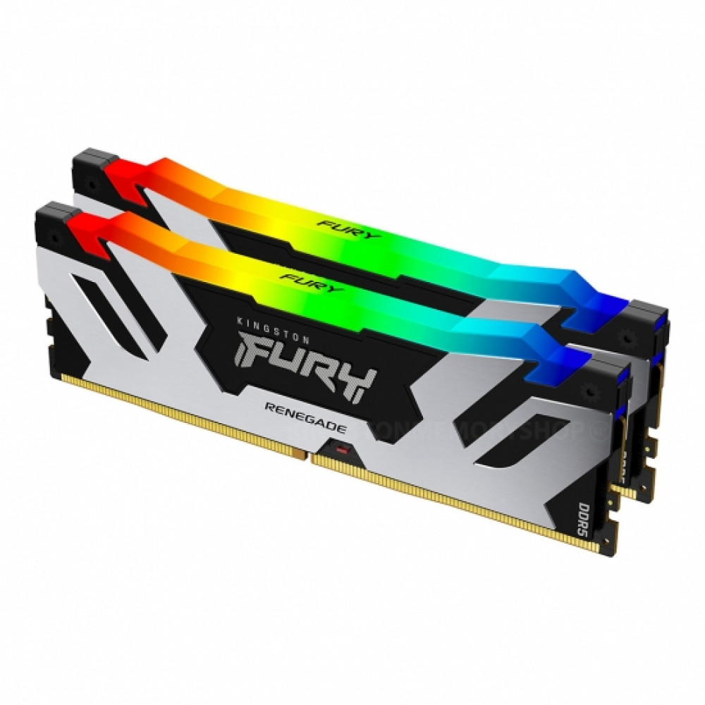 ОЗУ Kingston Renegade RGB 32 ГБ KF564C32RSAK2-32 DIMM, DDR5, 32 Гб (2 х 16 Гб), 6400 МГц - миниатюра 4