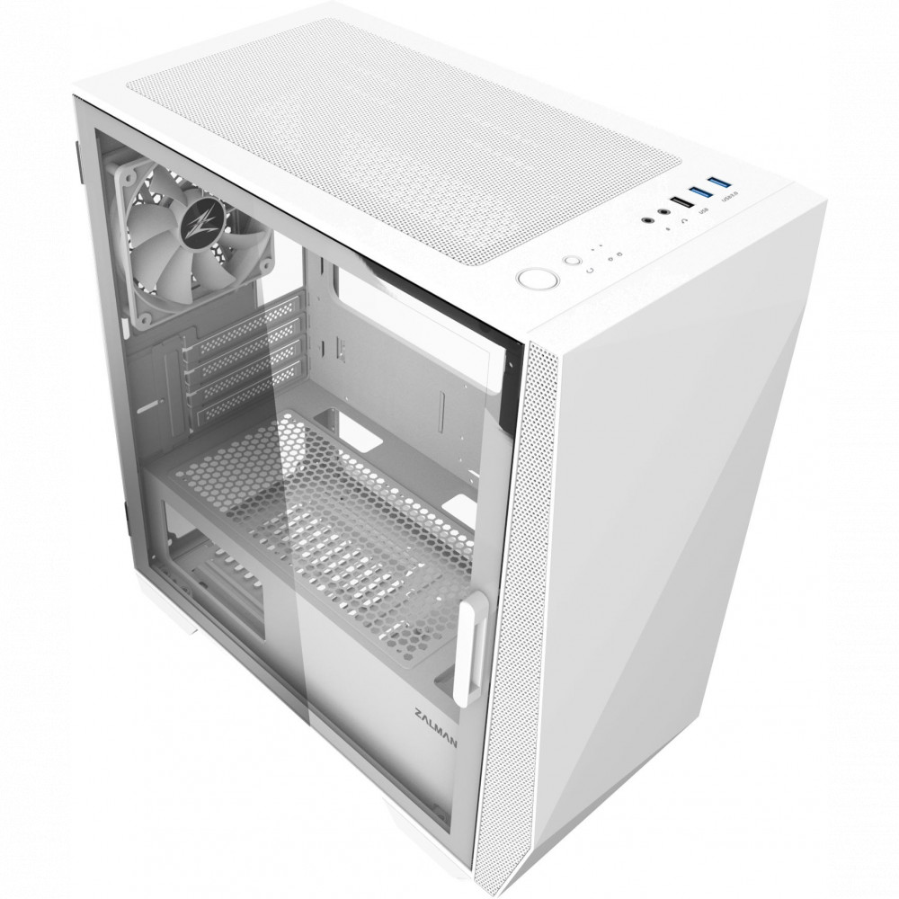 Корпус Zalman Z1 Iceberg White Mini-Tower - миниатюра 12