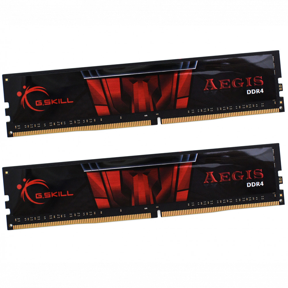 ОЗУ G.Skill Aegis F4-3200C16D-32GIS DIMM, DDR4, 32 Гб (2 х 16 Гб), 3200 МГц - миниатюра 2