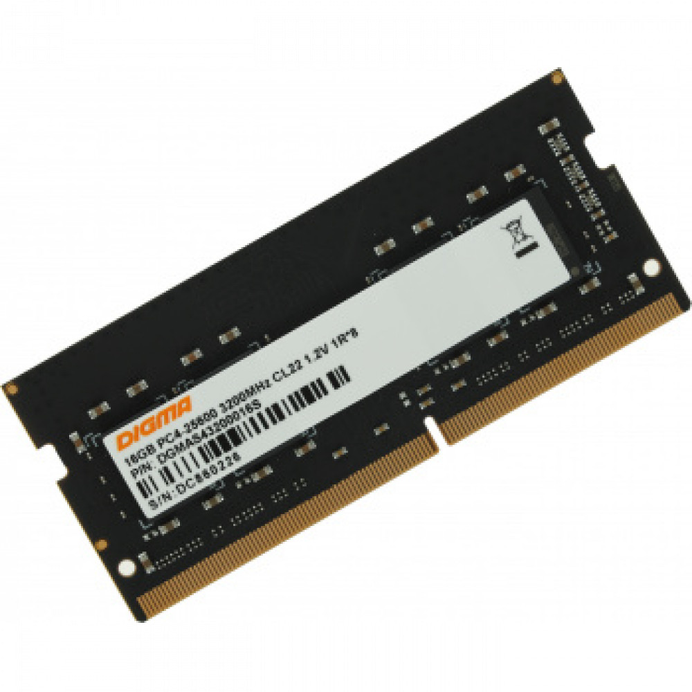 ОЗУ Digma DGMAS43200016S SO-DIMM, DDR4, 16 Гб, 3200 МГц - миниатюра 5