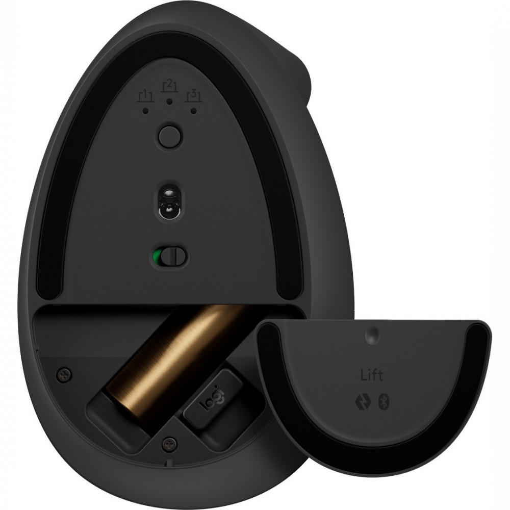 Мышь Logitech LIFT GRAPHITE 910-006473 Премиальные, Беспроводная - миниатюра 8