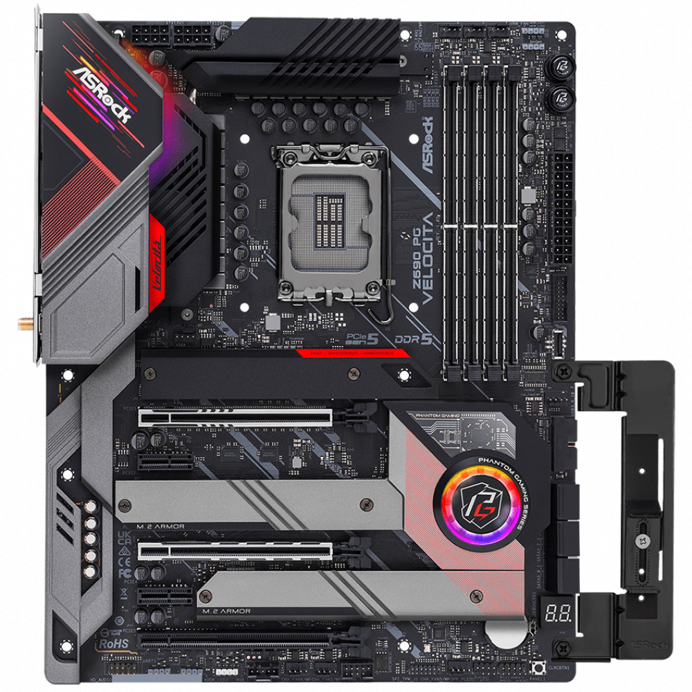 Материнская плата ASRock Z690 PG Velocita ATX, LGA 1700 - миниатюра 9