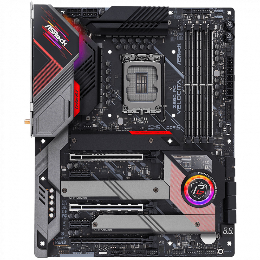 Материнская плата ASRock Z690 PG Velocita ATX, LGA 1700 - миниатюра 8