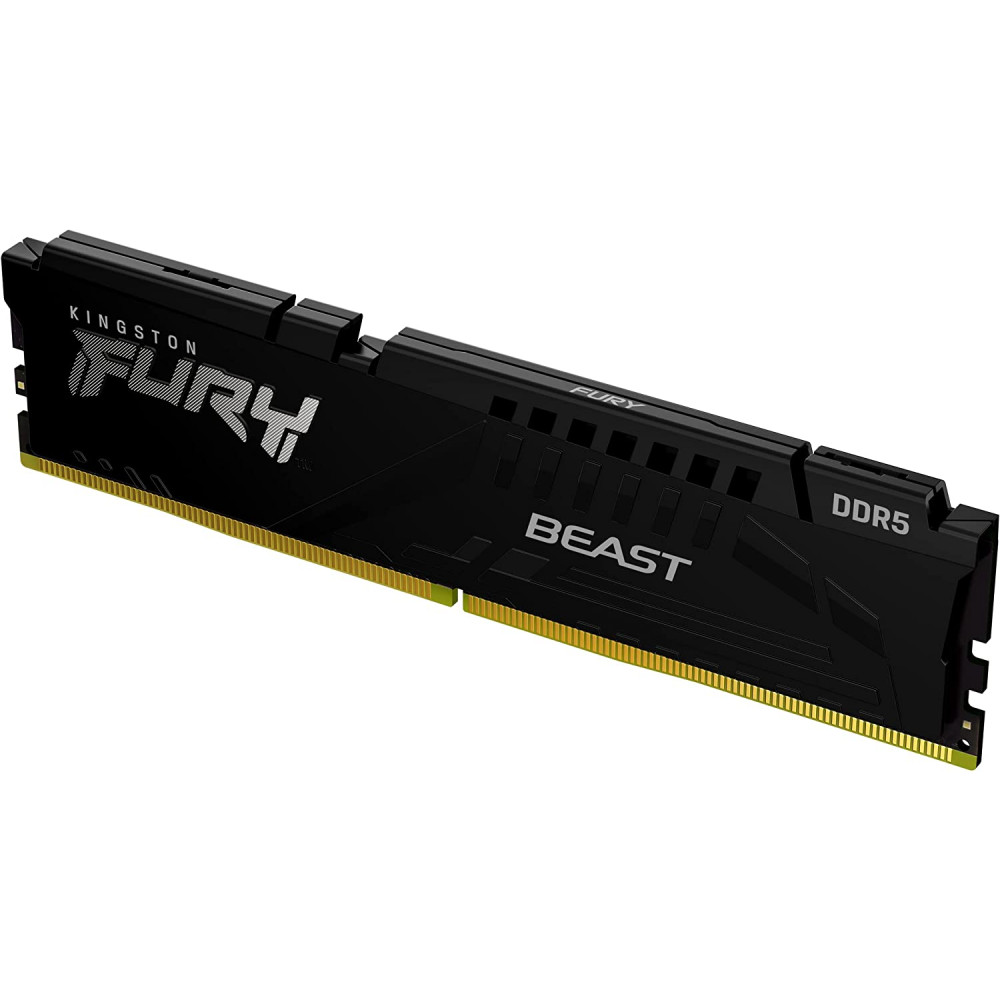 ОЗУ Kingston Fury Beast Black 32 ГБ KF552C40BB-32 DIMM, DDR5, 32 Гб, 5200 МГц - миниатюра 6