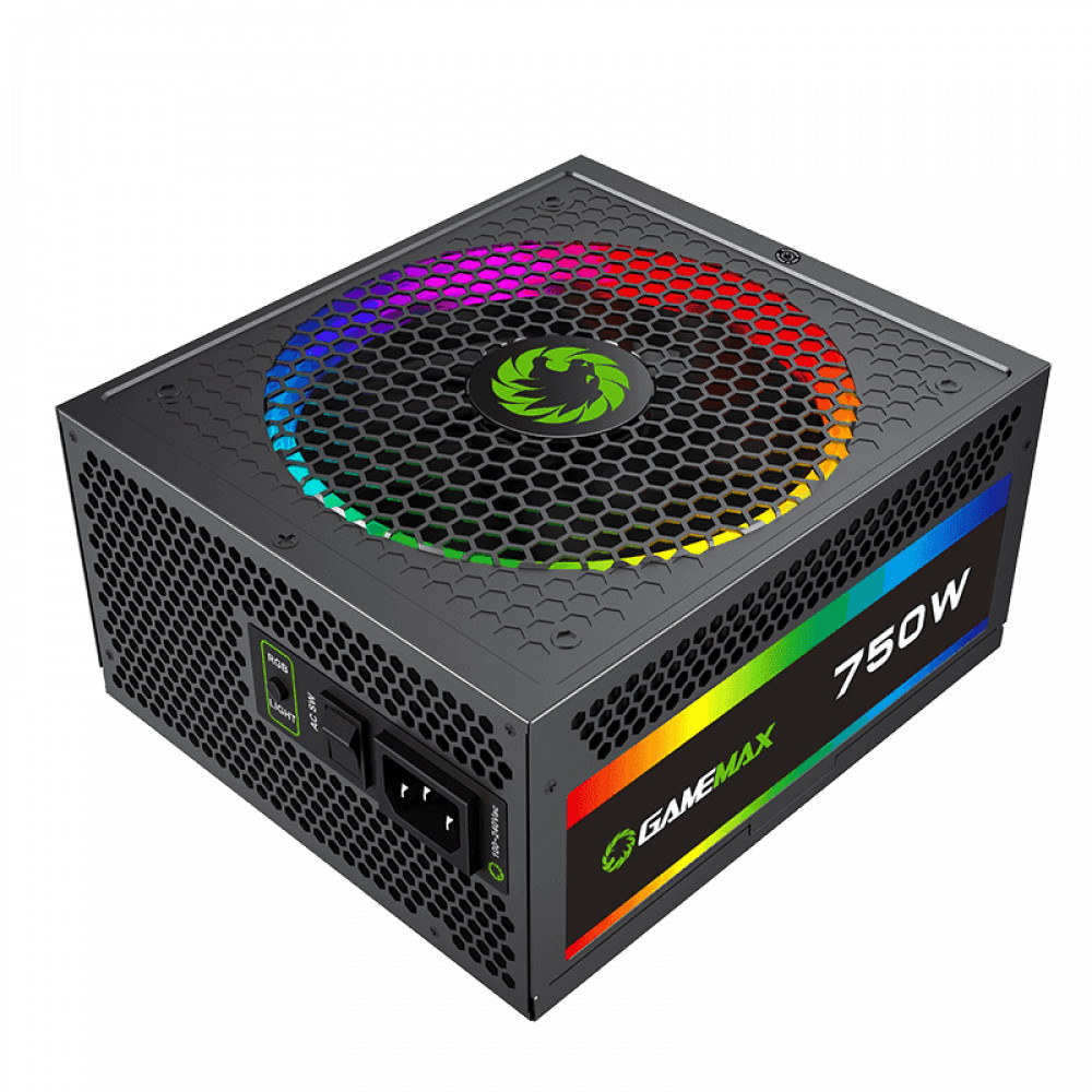 Блок питания GameMax RGB 750W Rainbow 210507000035 750 Вт - миниатюра 9
