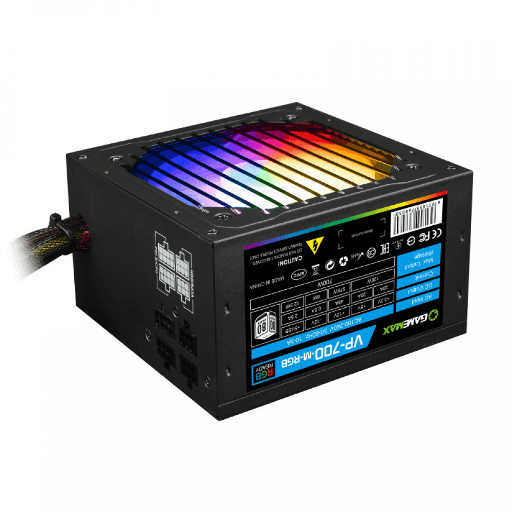 Блок питания GameMax VP 700W RGB M 213106500015 700 Вт, 80+ Bronze - миниатюра 6