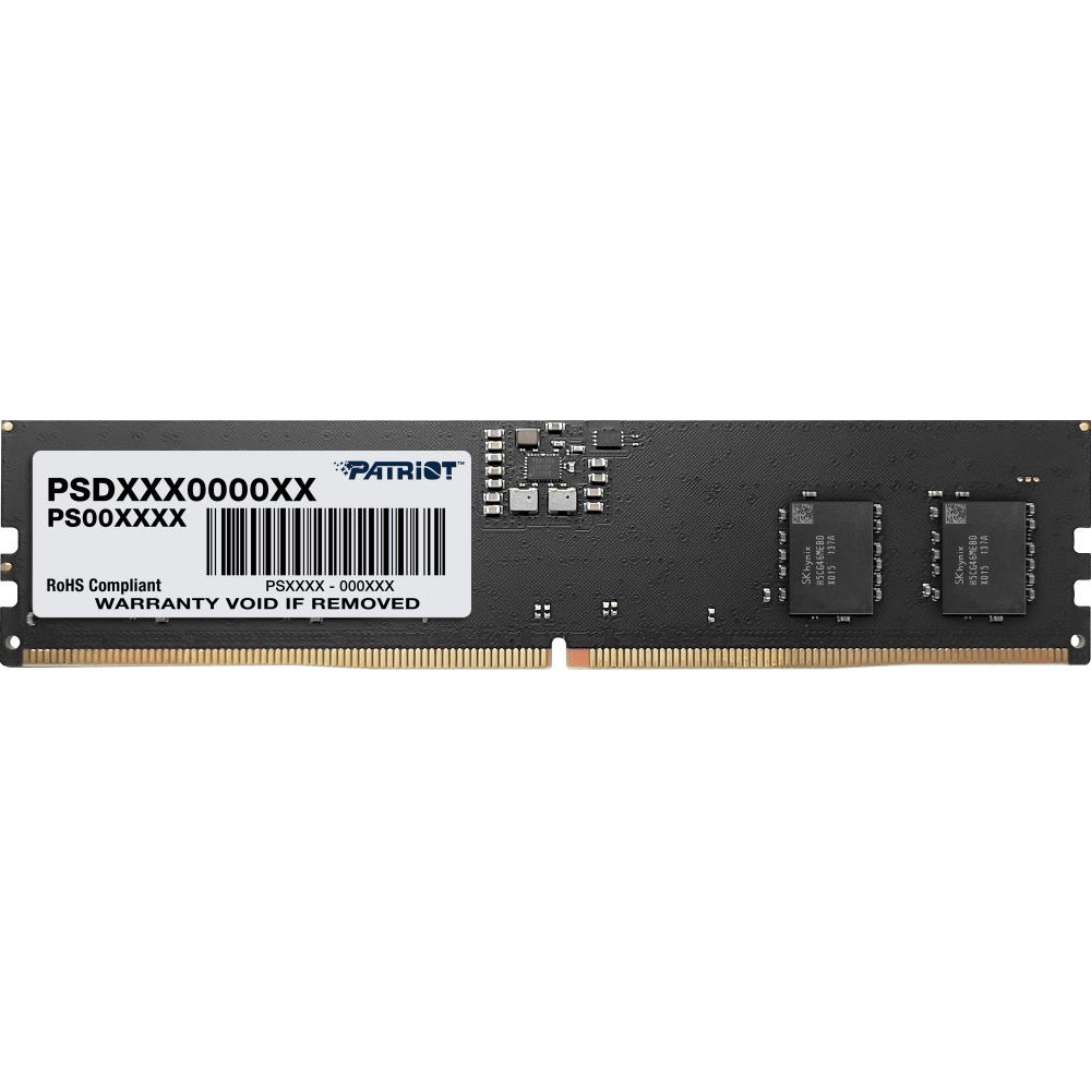 ОЗУ Patriot Signature PSD58G480041 DIMM, DDR5, 8 Гб, 4800 МГц - миниатюра 3