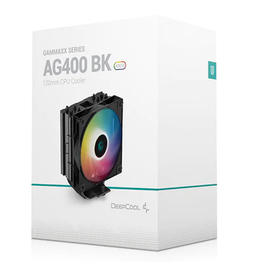 Система охлаждения Deepcool AG400 BK ARGB R-AG400-BKANMC-G-2 Для процессора - миниатюра 8