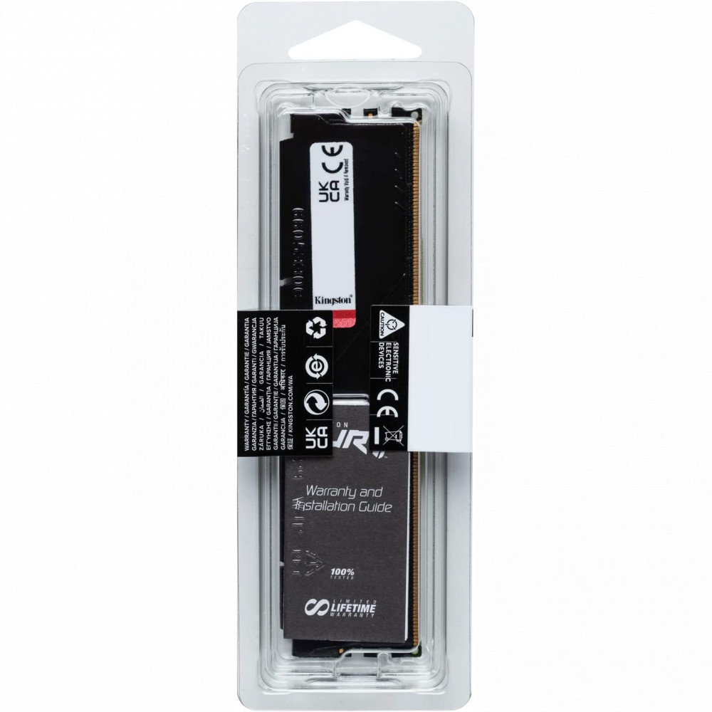 ОЗУ Kingston Fury Beast KF552C40BB-8 DIMM, DDR5, 8 Гб, 5200 МГц - миниатюра 12
