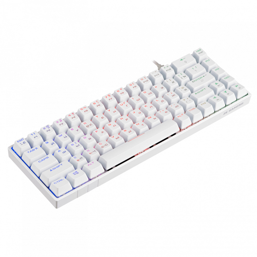 Клавиатура 2E GAMING KG380 RGB 2E-KG380UWT-BL Беспроводная, Bluetooth - миниатюра 7
