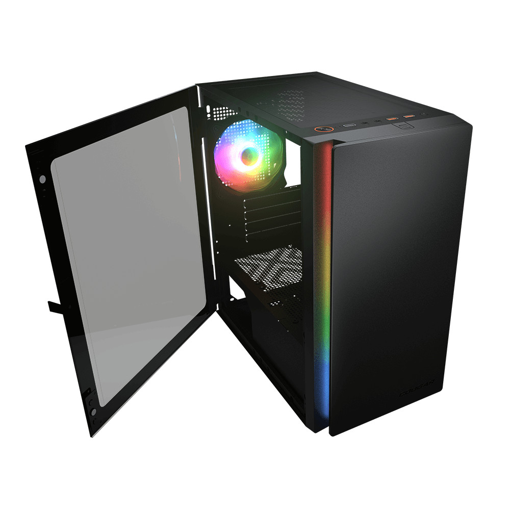 Корпус Cougar Purity RGB Black CGR-5PC4B-RGB Mini-Tower - миниатюра 12