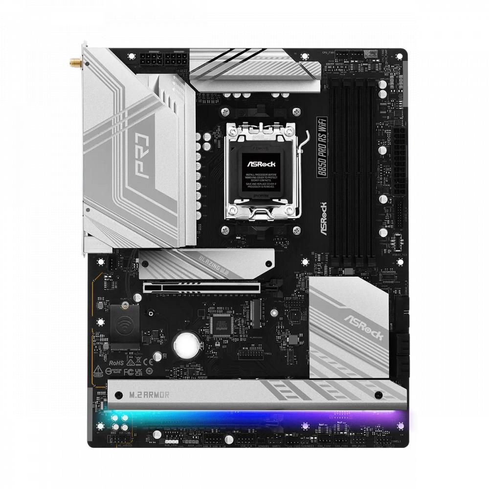 Материнская плата ASRock B850 Pro RS WiFi B850 PRO RS WIFI ATX, AMD AM5 - миниатюра 6