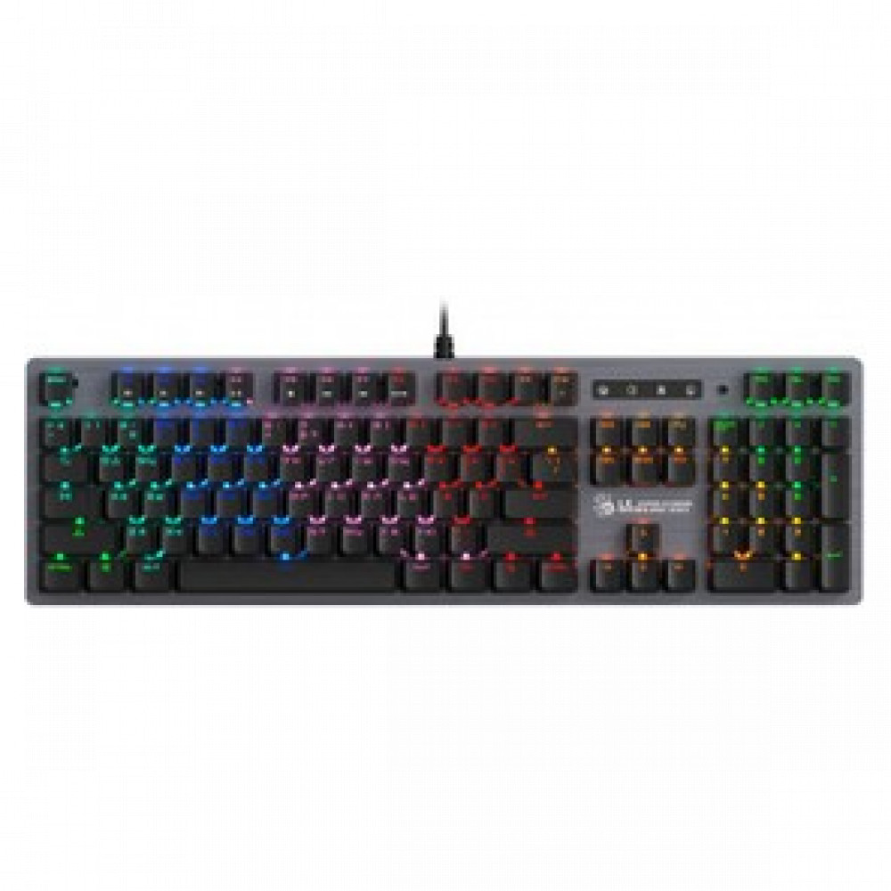 Клавиатура A4Tech B760 GREY (BLACK SWITCH) Проводная - миниатюра 2