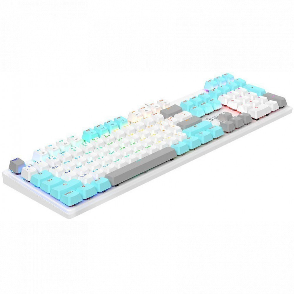 Клавиатура A4Tech S510N S510N (ICY WHITE ) Проводная, USB - миниатюра 8