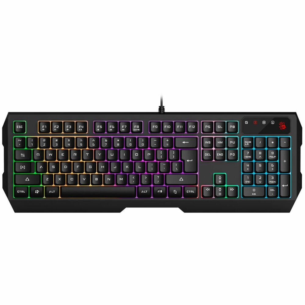 Клавиатура A4Tech Bloody B135N RGB Neon Проводная, USB - миниатюра 4