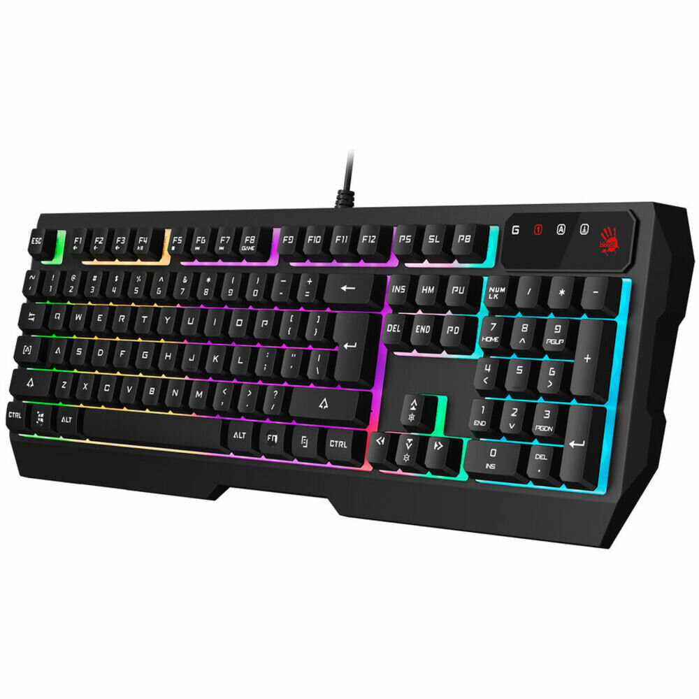Клавиатура A4Tech Bloody B135N RGB Neon Проводная, USB - миниатюра 6