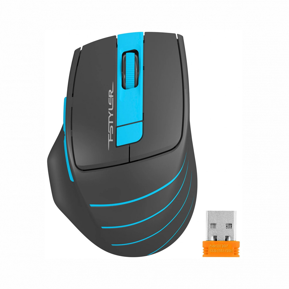 Мышь A4Tech FG30S BLUE Бюджетные, Беспроводная - миниатюра 3