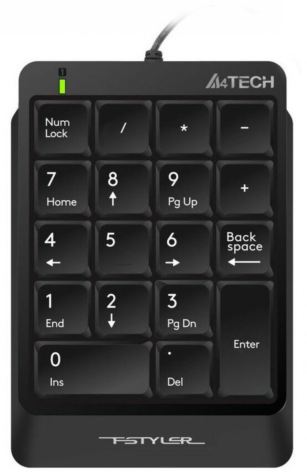 Клавиатура A4Tech Fstyler FK13P FK13P BLACK Проводная, USB - миниатюра 7