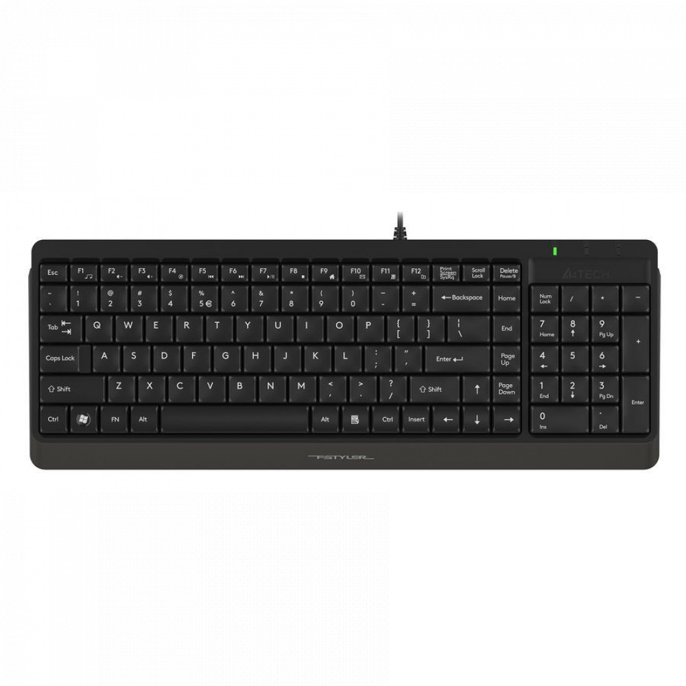 Клавиатура + мышь A4Tech Fstyler F1512 F1512 BLACK - миниатюра 10