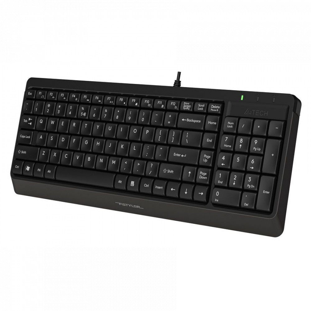 Клавиатура + мышь A4Tech Fstyler F1512 F1512 BLACK - миниатюра 12