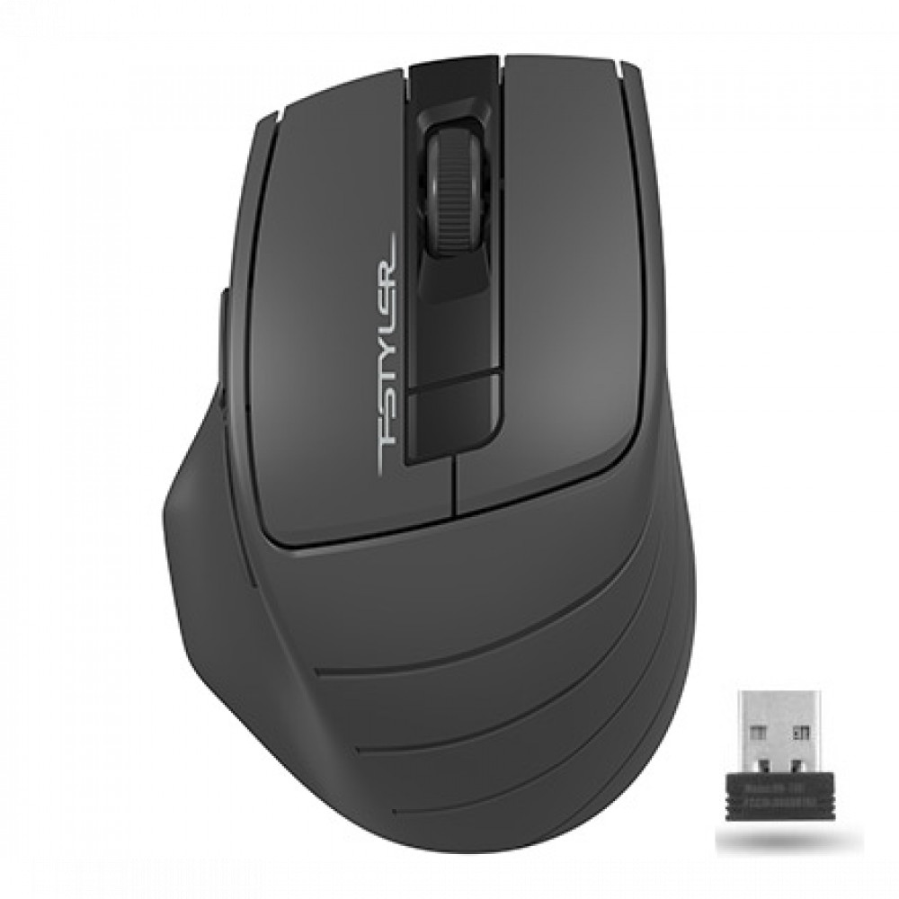 Мышь A4Tech FG30 GREY Бюджетные, Беспроводная - миниатюра 4