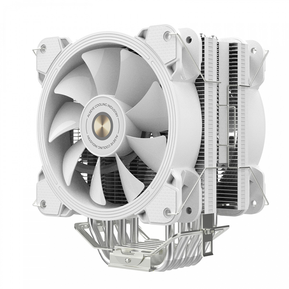 Система охлаждения ALSEYE H120D (White) Для процессора - миниатюра 9