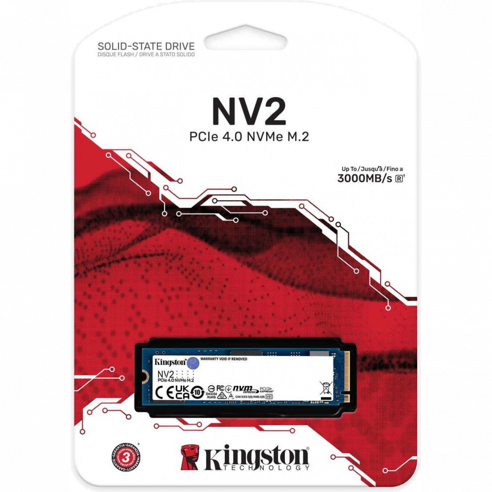 Жесткий диск Kingston SNV2S SNV2S/500G SSD (твердотельные), 500 ГБ, M.2, PCIe - миниатюра 6