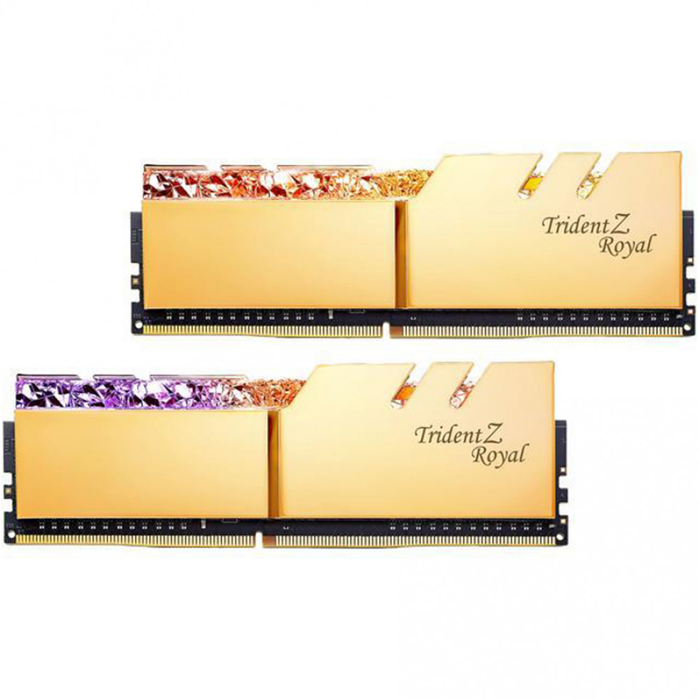 ОЗУ G.Skill TridentZ Royal 16GB F4-4400C18D-16GTRGC DIMM, DDR4, 16 Гб (2 х 8 Гб), 4400 МГц - миниатюра 6
