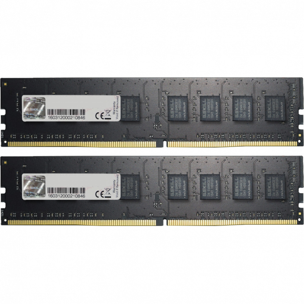ОЗУ G.Skill Value F4-2400C15D-16GNS DIMM, DDR4, 16 Гб (2 х 8 Гб), 2400 МГц