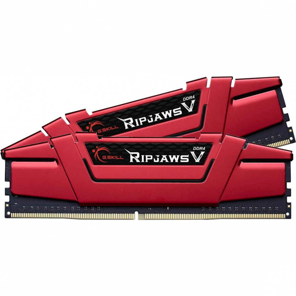 ОЗУ G.Skill RipjawsV F4-2666C15D-8GVR DIMM, DDR4, 8 Гб (2 х 4 ГБ), 2666 МГц
