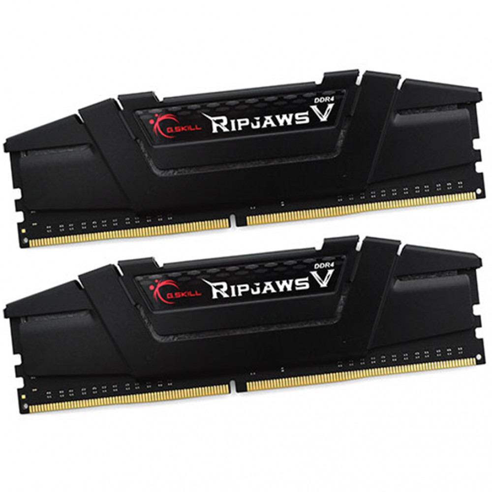 ОЗУ G.Skill RipjawsV F4-3200C16D-8GVKB DIMM, DDR4, 8 Гб (2 х 4 ГБ), 3200 МГц