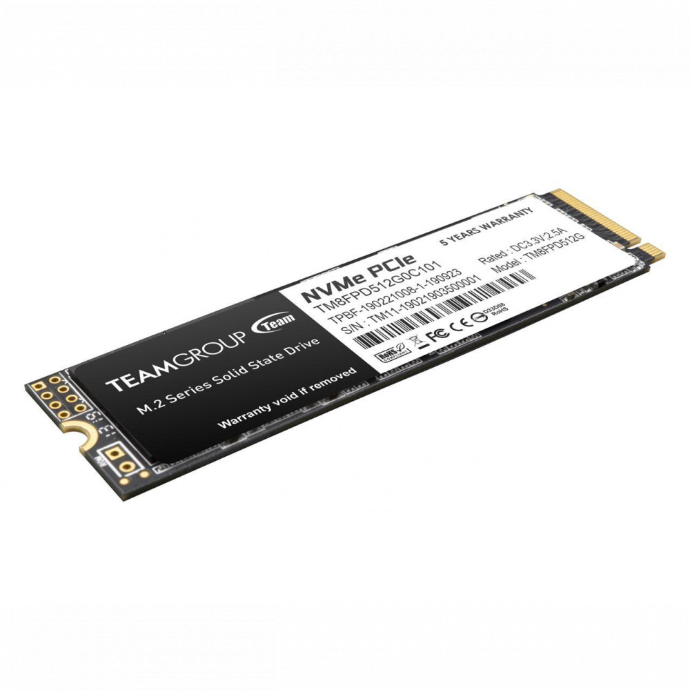 Жесткий диск Team Group MP33 PRO TM8FPD512G0C101 SSD (твердотельные), 512 ГБ, M.2, PCIe - миниатюра 4