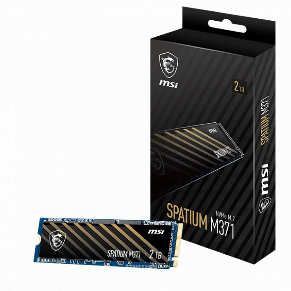 Жесткий диск MSI SPATIUM M371 NVMe M.2 500GB SSD (твердотельные), 500 ГБ, M.2, PCIe - миниатюра 6