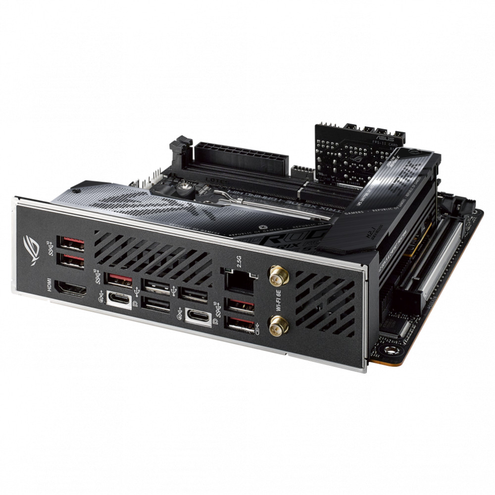 Материнская плата Asus ROG STRIX X670E-I GAMING WIFI Mini-ATX, AMD AM5 - миниатюра 9