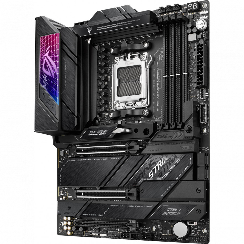 Материнская плата Asus ROG STRIX X670E-E GAMING WIFI ATX, AMD AM5 - миниатюра 7