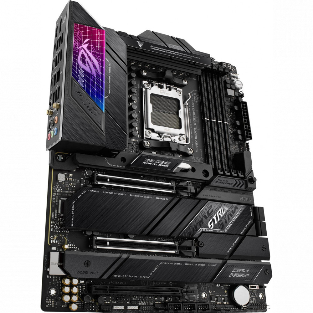 Материнская плата Asus ROG STRIX X670E-E GAMING WIFI ATX, AMD AM5 - миниатюра 6