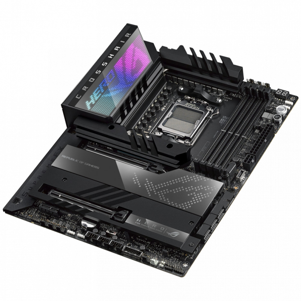 Материнская плата Asus ROG CROSSHAIR X670E HERO ATX, AMD AM5 - миниатюра 9