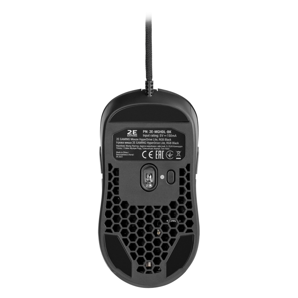 Мышь 2E GAMING HyperDrive Lite 2E-MGHDL-BK Игровые, Проводная - миниатюра 8